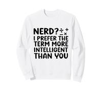 Nerd Prefiero el término Speed Cubing Nerd Chistes Cubing Matemáticas Sudadera