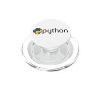 Nerd Python Programador de Computadoras Programa Geek Profesor de Matemáticas PopSockets PopGrip para MagSafe