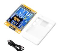 NerdMiner V2 Mining Bitcoin con Carcasa Blanca, 1060KH/S NerdMiner V2 Bitcoin Miner con 2.8" TFT Display ESP32 WROOM Bitcoin Miner BTC Solo Lottery Miner Bitcoin Crypto Lottery Miner con Nerd Miner