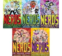 Nerds Series Collection Michael Buckley 5 Books Set (NERDS (National Espionage, Rescue, and Defense Society),M is for Mama's Boy,Attack of the Bullies, The Cheerleaders of Doom, The Villan Virus) by Michael Buckley (7-Jul-1905) Paperback