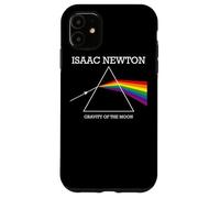 Nerdy Isaac Newton Prism Gravity of the Moon Rock Music Regalo Carcasa para iPhone 11