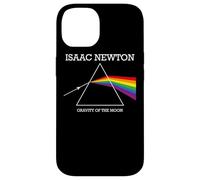 Nerdy Isaac Newton Prism Gravity of the Moon Rock Music Regalo Carcasa para iPhone 14