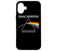 Nerdy Isaac Newton Prism Gravity of the Moon Rock Music Regalo Carcasa para iPhone 16 Plus