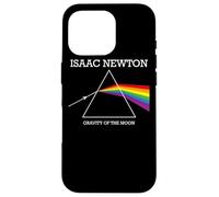 Nerdy Isaac Newton Prism Gravity of the Moon Rock Music Regalo Carcasa para iPhone 16 Pro