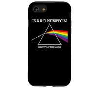 Nerdy Isaac Newton Prism Gravity of the Moon Rock Music Regalo Carcasa para iPhone SE (2020) / 7 / 8