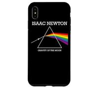 Nerdy Isaac Newton Prism Gravity of the Moon Rock Music Regalo Carcasa para iPhone XS Max