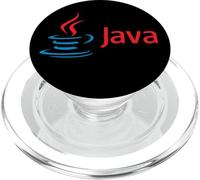 Nerdy Java Programador de Computadoras Programa Profesor de Matemáticas Geek PopSockets PopGrip para MagSafe