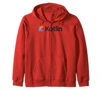 Nerdy Kotlin Programador Geek Programa Profesor de Matemáticas Sudadera con Capucha