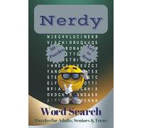 Nerdy Word Search Puzzle Book: Fun Brain Games Featuring Sci-Fi, Fantasy, Coding, Comics, & More | 495 Unique Words | Perfect Gift for Nerds & Pop Culture Fans