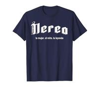 Nerea la Mujer el Mito la Leyenda Nerea Nombre Camiseta, Hombre, Azul Marino, 6XL