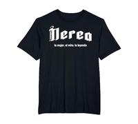 Nerea la Mujer el Mito la Leyenda Nerea Nombre Camiseta, Hombre Tallas Grandes, Negro, 5X Alto