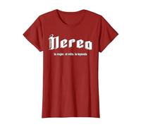 Nerea la Mujer el Mito la Leyenda Nerea Nombre Camiseta, Mujer, Arándano, L