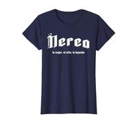 Nerea la Mujer el Mito la Leyenda Nerea Nombre Camiseta, Mujer, Azul Marino, 3XL
