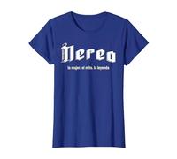 Nerea la Mujer el Mito la Leyenda Nerea Nombre Camiseta, Mujer, Azul Real, M