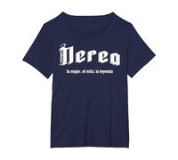 Nerea la Mujer el Mito la Leyenda Nerea Nombre Camiseta, Mujer Tallas Grandes, Azul Marino, 5XL Grande