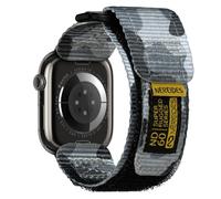 Nereides Compatible con Apple Watch, pulsera deportiva de nailon con diseño tejido para iWatch, ( L ) 44mm/45mm/46mm/49mm