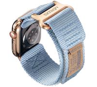 Nereides Compatible con correas de Apple Watch Series 11 10 9 8 7 6 5 4 3 2 1 SE SE2 SE3, correa de repuesto deportiva de nailon para iWatch de 42 mm, 41 mm, 40 mm, 38 mm (azul claro)