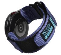 Nereides Correa de reloj de 20 mm compatible con Samsung Galaxy Watch 7, 6, 5, 4, FE de 40 mm, 44 mm, 6 4 Classic/5 Pro, correa deportiva de nailon compatible con Garmin Vivoactive 6 5 3/Forerunner