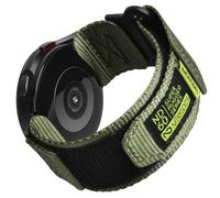 Nereides Correa de reloj de 20 mm compatible con Samsung Galaxy Watch 7, 6, 5, 4, FE de 40 mm, 44 mm, 6 4 Classic/5 Pro, correa deportiva de nailon compatible con Garmin Vivoactive 6 5 3/Forerunner