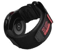 Nereides Correa de reloj de 20 mm compatible con Samsung Galaxy Watch 7, 6, 5, 4, FE de 40 mm, 44 mm, 6 4 Classic/5 Pro, correa deportiva de nailon compatible con Garmin Vivoactive 6 5 3/Forerunner