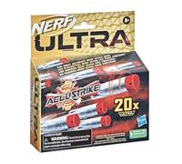 Nerf AccuStrike Ultra - Set de 20 Dardos de Repuesto - Diseño de precisión - Solo compatibles con lanzadores Nerf Ultra