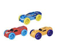 Nerf-C0776 Ner Nitro Espuma Coche 3 Pack 2 (Hasbro C0776)