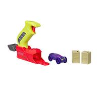 Nerf-C0783EL2 Juguete Blitz Blaster Nitro ThrottleShot, Color Verde (Hasbro C0783EL2)