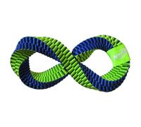 Nerf Dog Infinity Trenzado 25 Cm Juguete Para Perros Nylon Verde/Azul