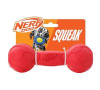 Nerf Dog Juguete para chirriador de Pesas, tamaño Mediano