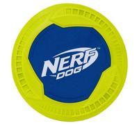 Nerf Dog Megatón Disco 23CM de Vuelo para Perros Azul/Amarillo Tpr-Schaumstoff