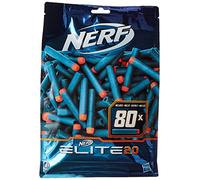 NERF Elite 2.0 80 - Recambio para Dardos Elite 2.0, 80 Dardos Elite 2.0, Compatible con blásteres Que utilizan Dardos Elite