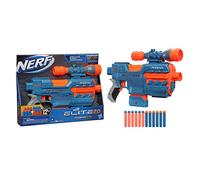 NERF Elite 2.0 Phoenix CS-6 Motorized Blaster, 12 Official Darts, 6-Dart Clip, Scope, Tactical Rails, Barrel and Stock Attachment Points