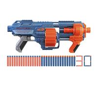 Nerf Elite 2.0 Shockwave RD-15 Lanzador de Juguete con Dardos de Espuma, Juego de Batalla, Niños y Niñas de 8 Años o Más, Azul y Naranja