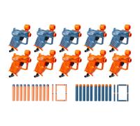 NERF Elite Ace SD-1 Party Pack 10 Blasters 20 Dardos 8 aρos Niρos y niρas en adelante (Exclusivo de Amazon)