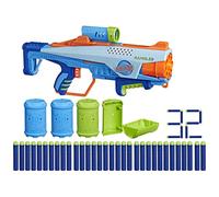 Nerf Elite Junior - Set de Inicio - Lanzador Easy Play - 32 Dardos Elite, 4 Objetivos, Exclusivo en Amazon