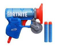Nerf Fortnite MicroShots Micro Grappler - Mini Lanzador de Dardos para Disparar Dardos, diseño de Equipo Fortnite Grappler, Incluye 2 Dardos Oficiales Nerf Elite