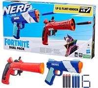 Nerf Fortnite Paquete 2 Blaster Fortnite 6 Dardos Elite Goma Pluma 8 Años +
