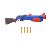 Nerf Fortnite Pump SG Blaster Pump Action Blaster Cargador de Nalgas 4 Mega Dardos niños, Adolescentes y Adultos
