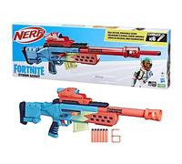 Nerf Fortnite Storm Scout Blaster con Mirilla, 6 Dardos Elite y Clip de 6 Dardos