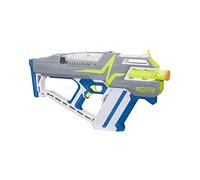 Nerf Hyper, Blaster motorizado Mach-100, 80 Bolas de Espuma Nerf Hyper, Gafas, Velocidad de 33 m/s, Recarga fácil, Capacidad de 100 Bolas, L
