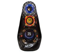 NERF Inflatable Target, 4 Tall Practice Device 3 Score Zones, Water Filled Base Great for Outdoor & Indoor Play