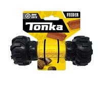 Nerf - Juguete para Perros con comedero Interactivo, Ligero, Duradero y Resistente al Agua, 7 Pulgadas, para Razas Medianas y Grandes, Unidad Individual, Amarillo/Negro