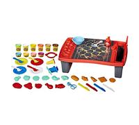 Nerf Kitchen Creations, Super Barbacoa, Parrilla de Juguete para niños con 40 Piezas, lechada Play-Doh atóxica y 10 Colores (Hasbro E87425L0), Exclusivo en Amazon