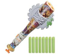 Nerf Lanzador Zombie Strikeout - 8 Dardos Elite - Hoja de Espuma - Juegos al Aire Libre - A Partir de 8 años