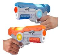 Nerf Laser Ops Battle 2PK - Luces Iz, vibración, sonido FX y rango de 200 pies por Wilder Toys
