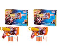 Nerf Marvel, Lanzadardos de Iron Man & Dardos N1 (Paquete de 2)