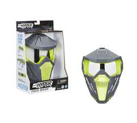 NERF Hyper Face Mask -- Breathable Design, Adjustable Head Strap, Green Team Color -- Gear Up Hyper Battles -- for Teens, Adults