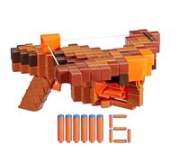 Nerf Minecraft Pillager's Ballesta Dart Blaster, 6 Dardos N1 compatibles Solo con lanzadores de la Serie N, Capacidad de 6 Dardos, a Partir de 8 años