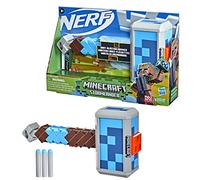 Nerf Minecraft Stormlander - Martillo lanzadardos - Lanza 3 Dardos - Incluye 3 Dardos Elite - Palanca de Recarga