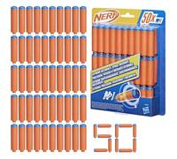 Nerf N Series, Recambio de 50 Dardos de Espuma N, Naranja y Azul, Pack para Lanzadores Nerf, Juguete para Niños y Niñas de 8 Años o Más